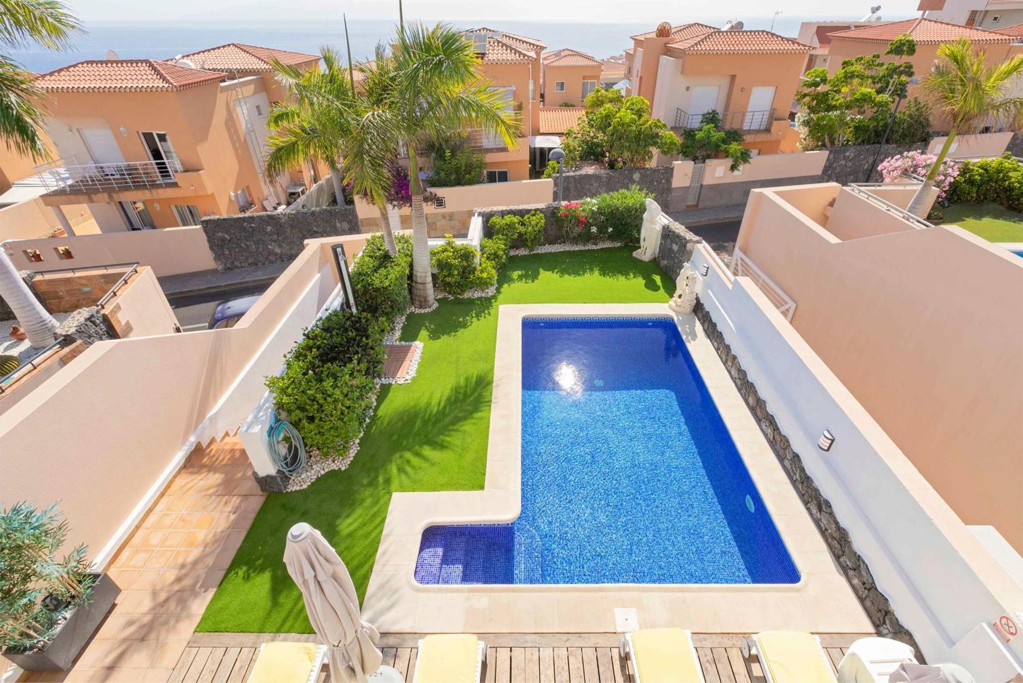 My Island Escape - Sea Views - Private Pool, Sauna Puerto de Santiago  Eksteriør billede